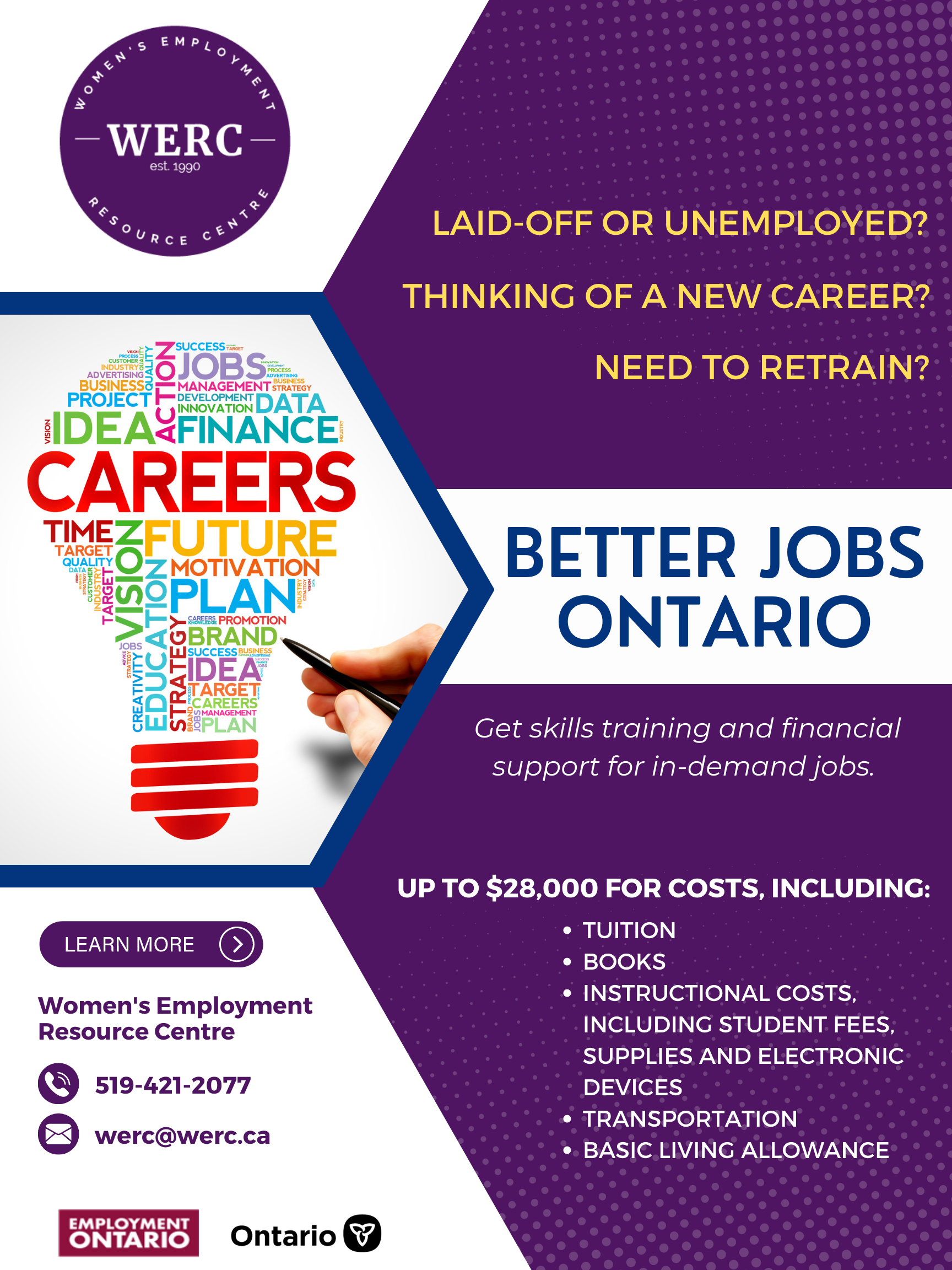Better Jobs Ontario Poster 1 